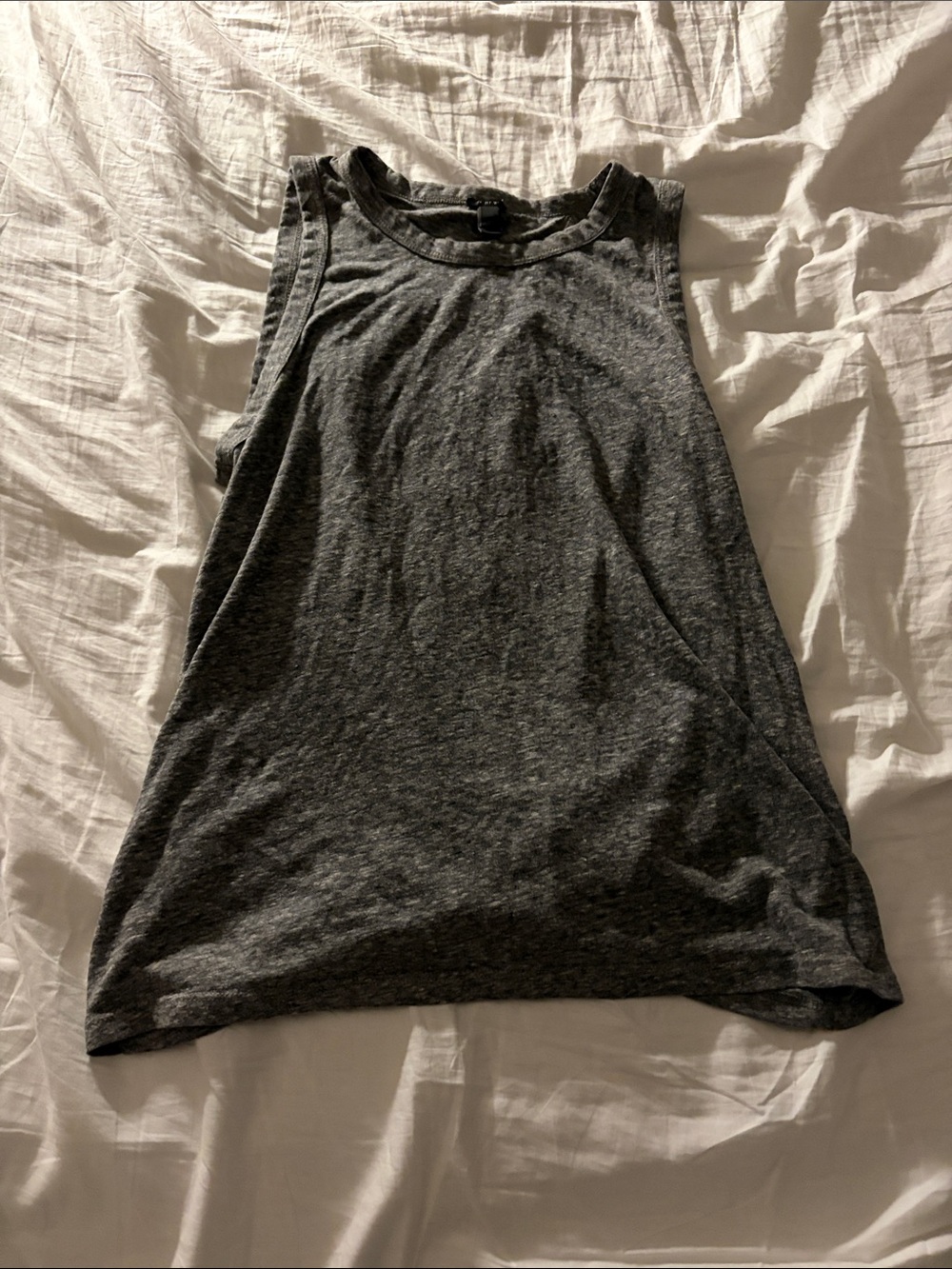 J. Crew Charcoal Gray Sleeveless Tank